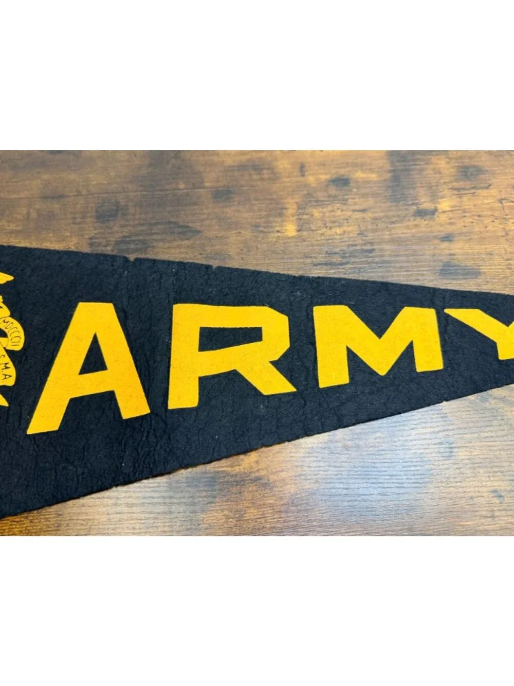 Vintage West Point Army Felt Pennant With Eagle & Shield Military Memorabilia